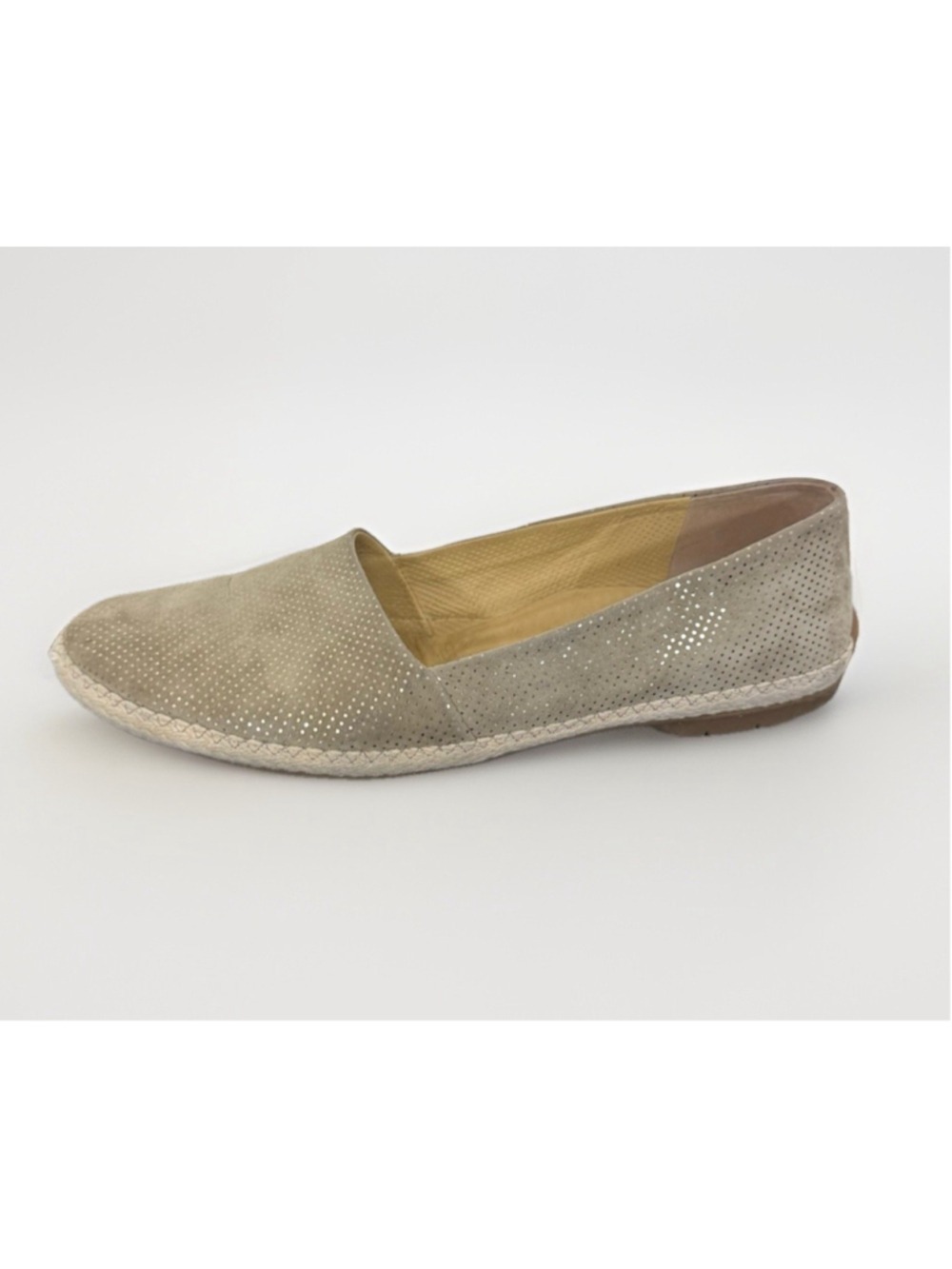 Paul Green Wisdom Metallic Espadrille Loafers Shoes Women's 6.5 Comfort Casual